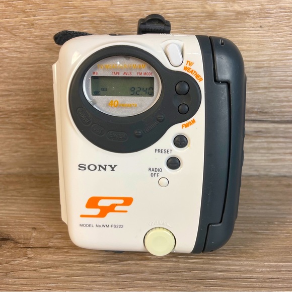 Sony Portable Audio & Video Sony Walkman Wmfs222 Fmam Cassette